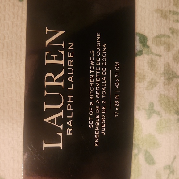 Lauren Ralph Lauren kitchen towels nwt - Picture 2 of 6